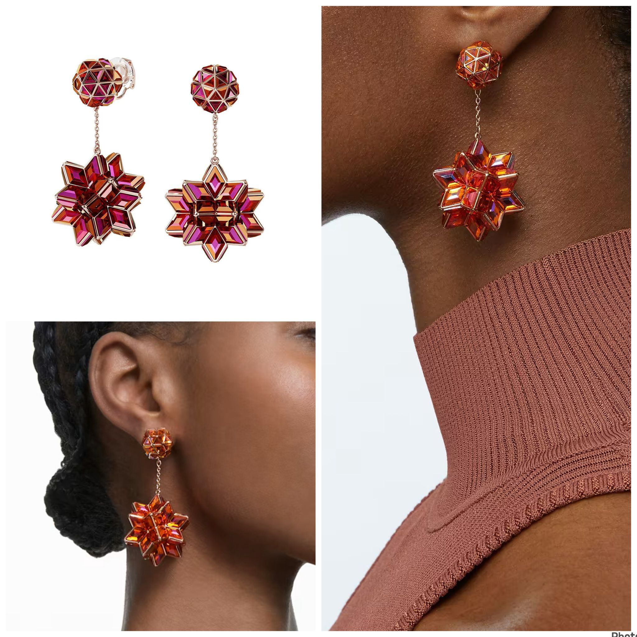 Swarovski Earring - Cry Api/Ros - 5618247