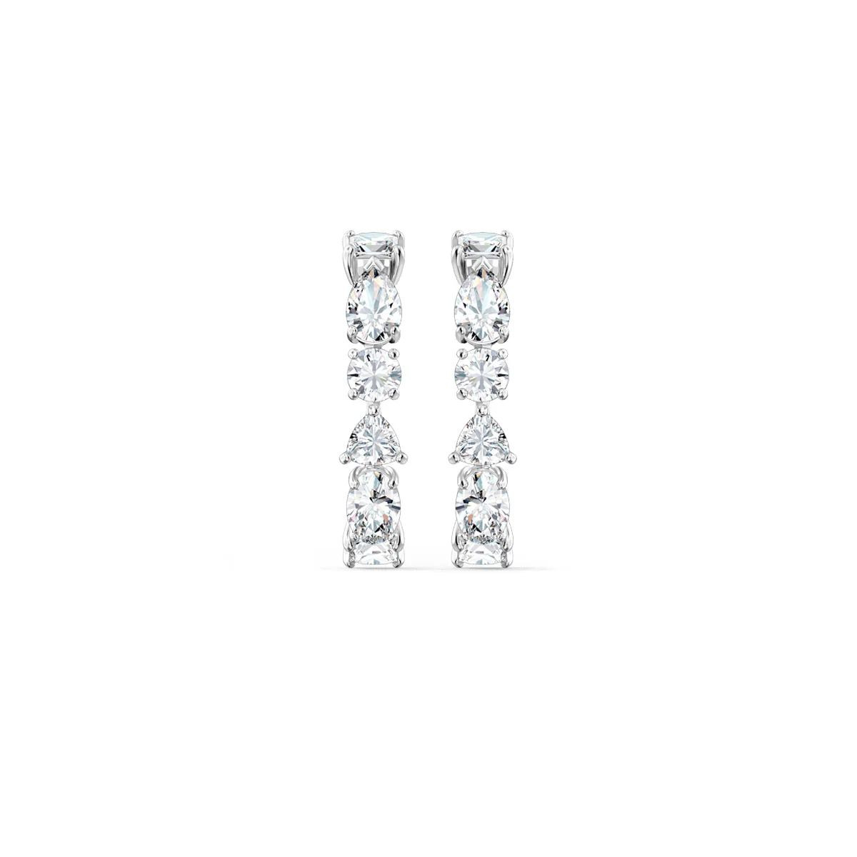 Swarovski Earring - Czwh/rhs - 5563322