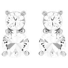 Swarovski Earring - PE DB CRY/RHS - 5128808