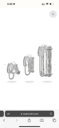 Swarovski Earring - 5601534 / Ce Cry Dtli / Rhs - One Size