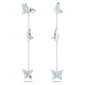 Swarovski Earring - Pe Chain Blu/Rhs - 5662182