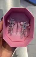Swarovski Earring - Ce Drop Whi/Rhs - 5696320