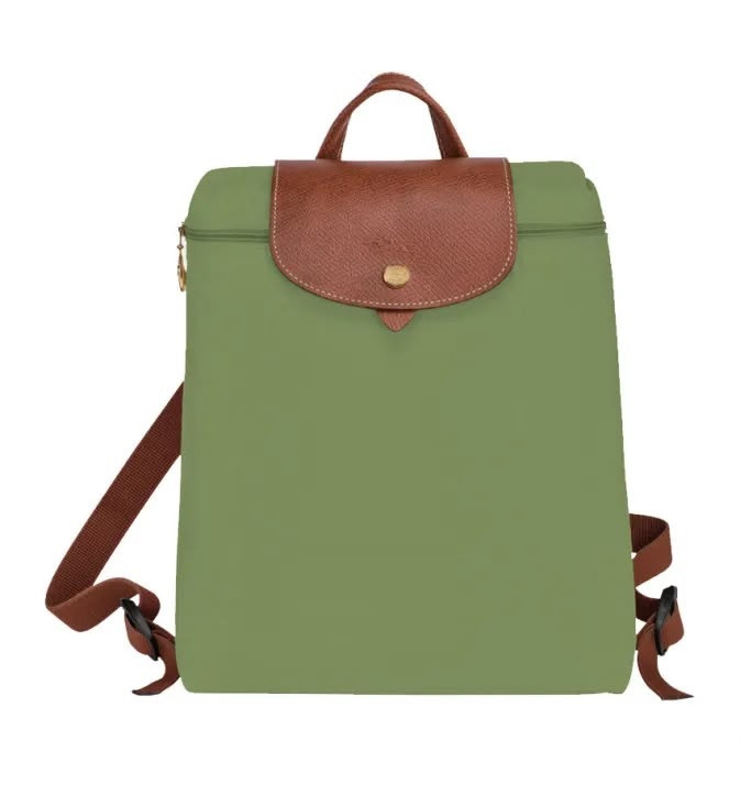 Longchamp Li Pliage Backpack - L1699089P77 / Lichen - One Size