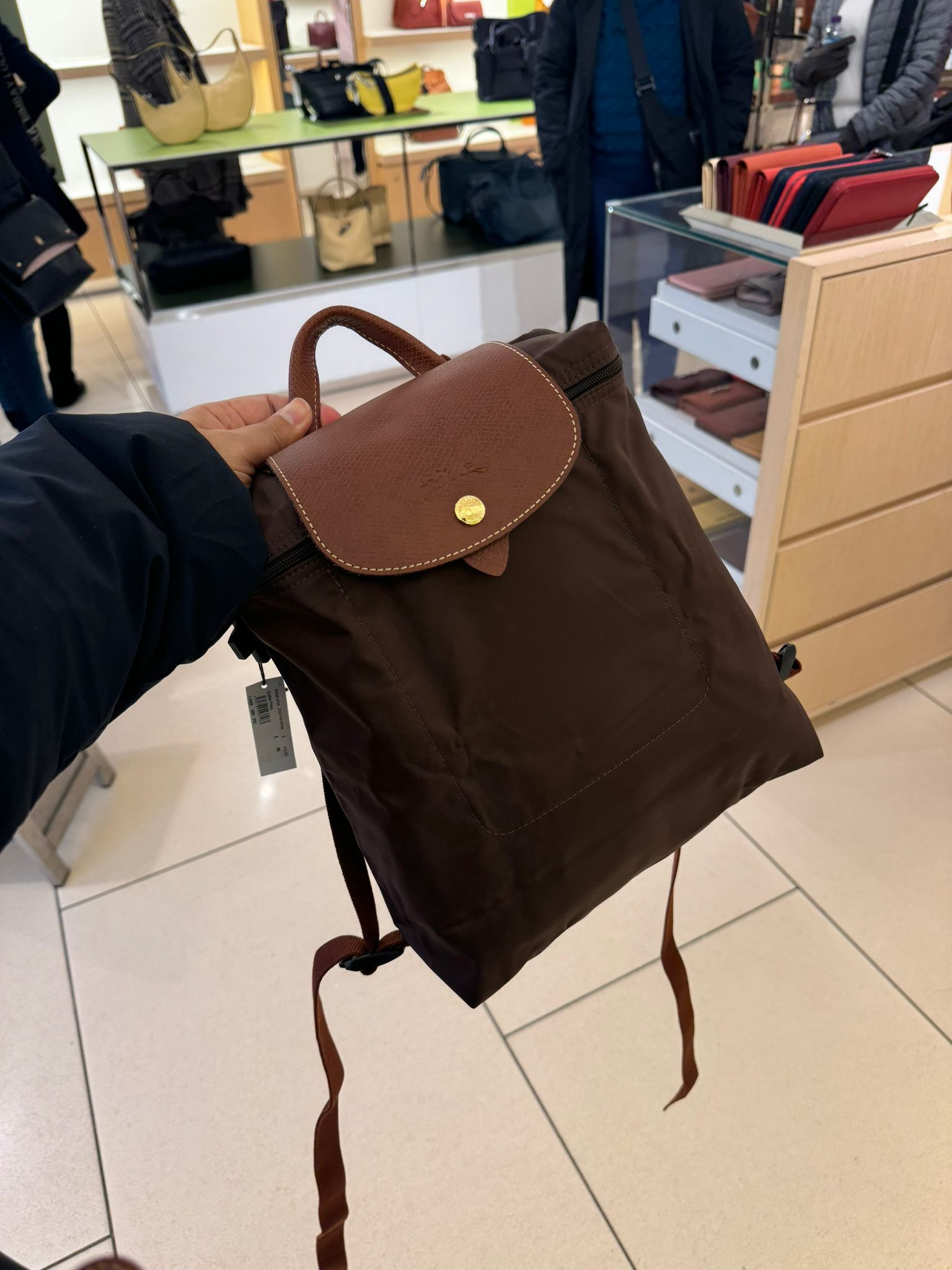 Longchamp Li Pliage Backpack - Terra - L1699089P81