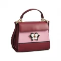 FURLA MUGHETTO TOP HANDLE 1023730 - RIBES/MALVA - MEDIUM WITH LONG STRAP