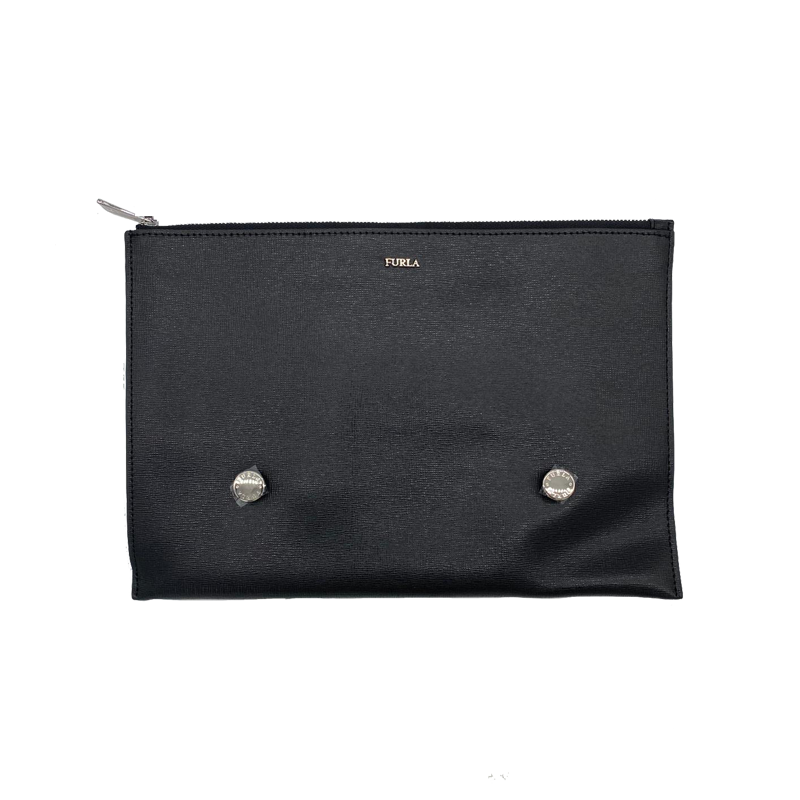 FURLA MAGIA CLUTCH - NERO / BLACK - 28X19 CM