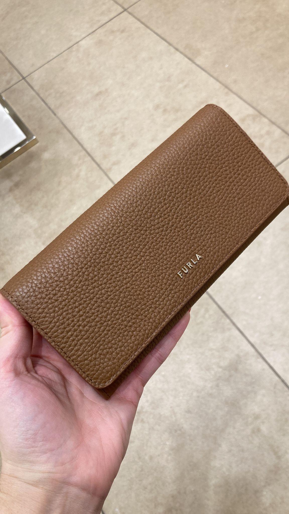 Furla Ritzy Xl Purse - Cognac - Long