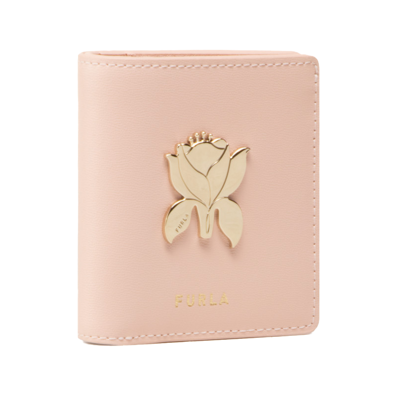 Furla Tuberose Compact Wallet - Light Pink - Small