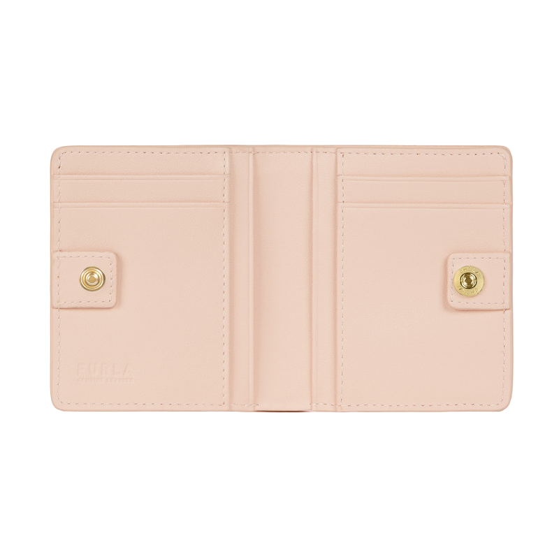 AzuraMart - Furla Tuberose Compact Wallet - Light Pink - Small