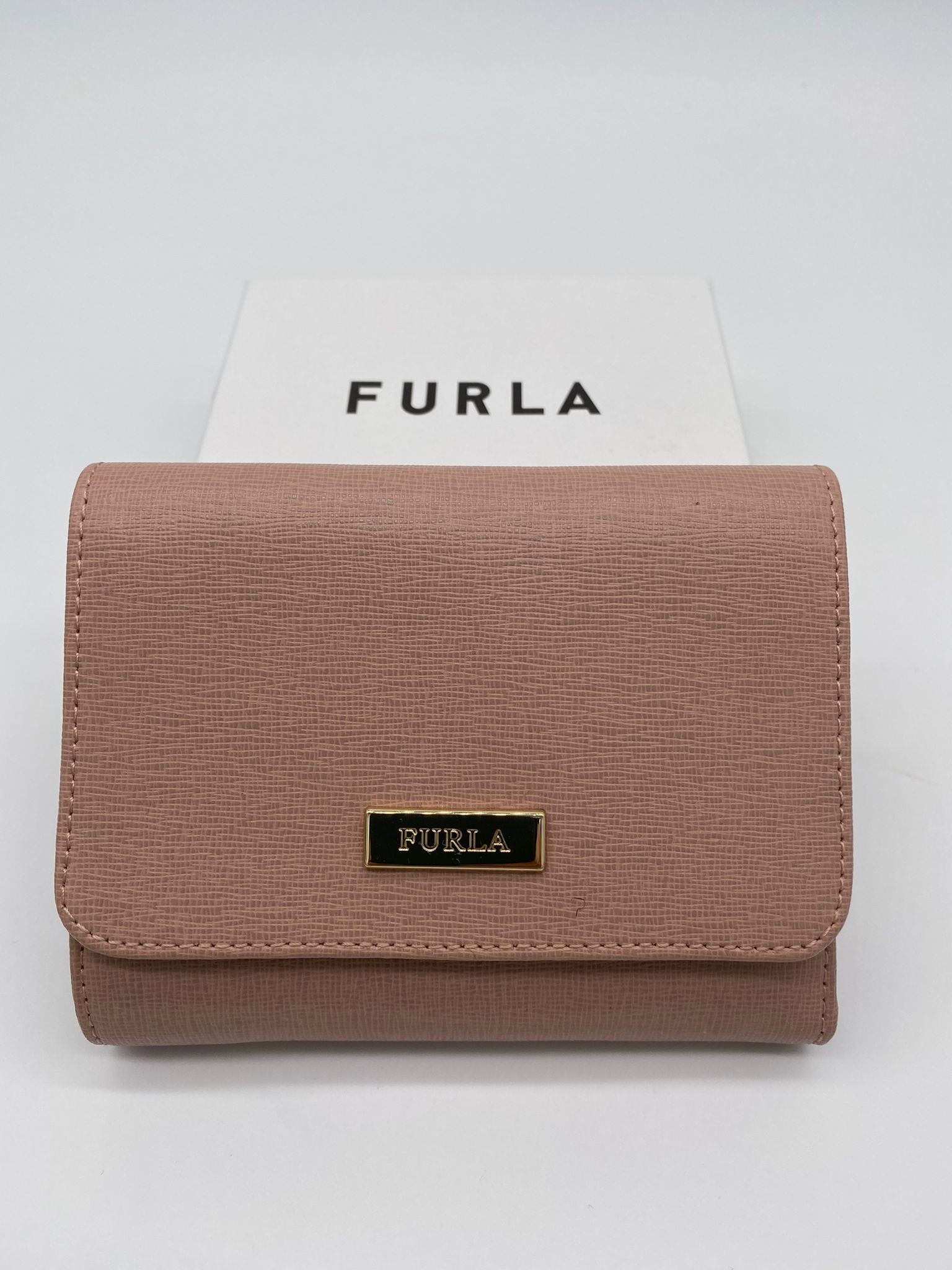 Furla Classic Tri Fold Purse - Moonstone - Medium