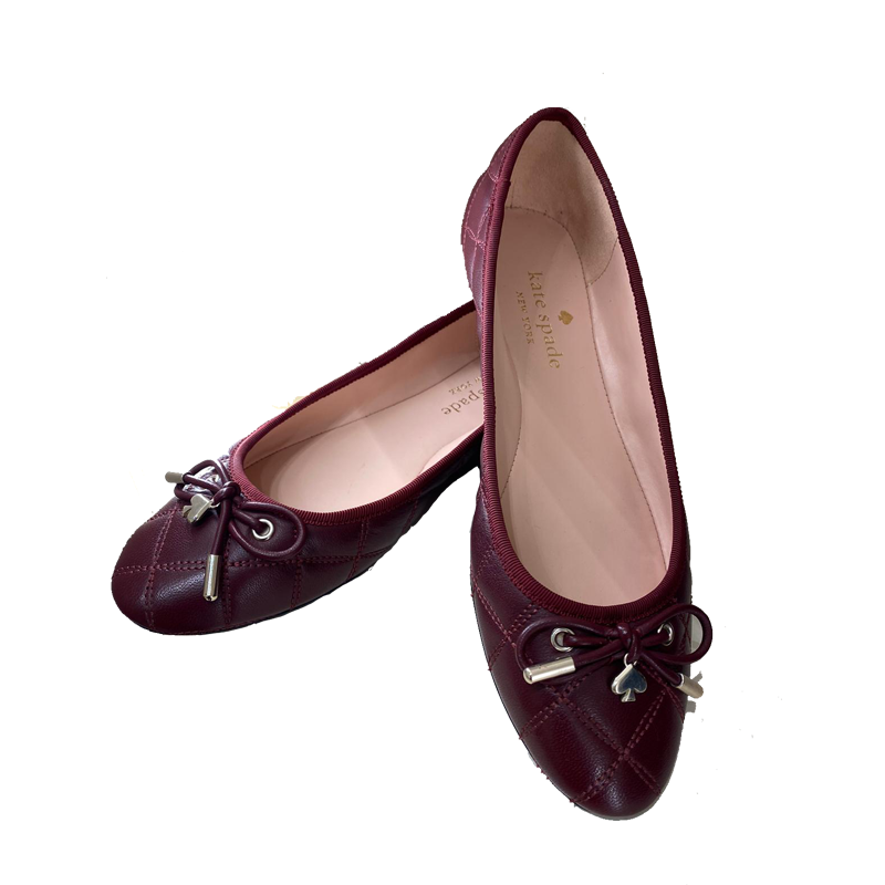 Kate spade hot sale burgundy shoes