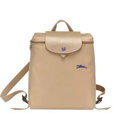 Longchamp Li Pliage Club Backpack L1699619841 - Beige - Small