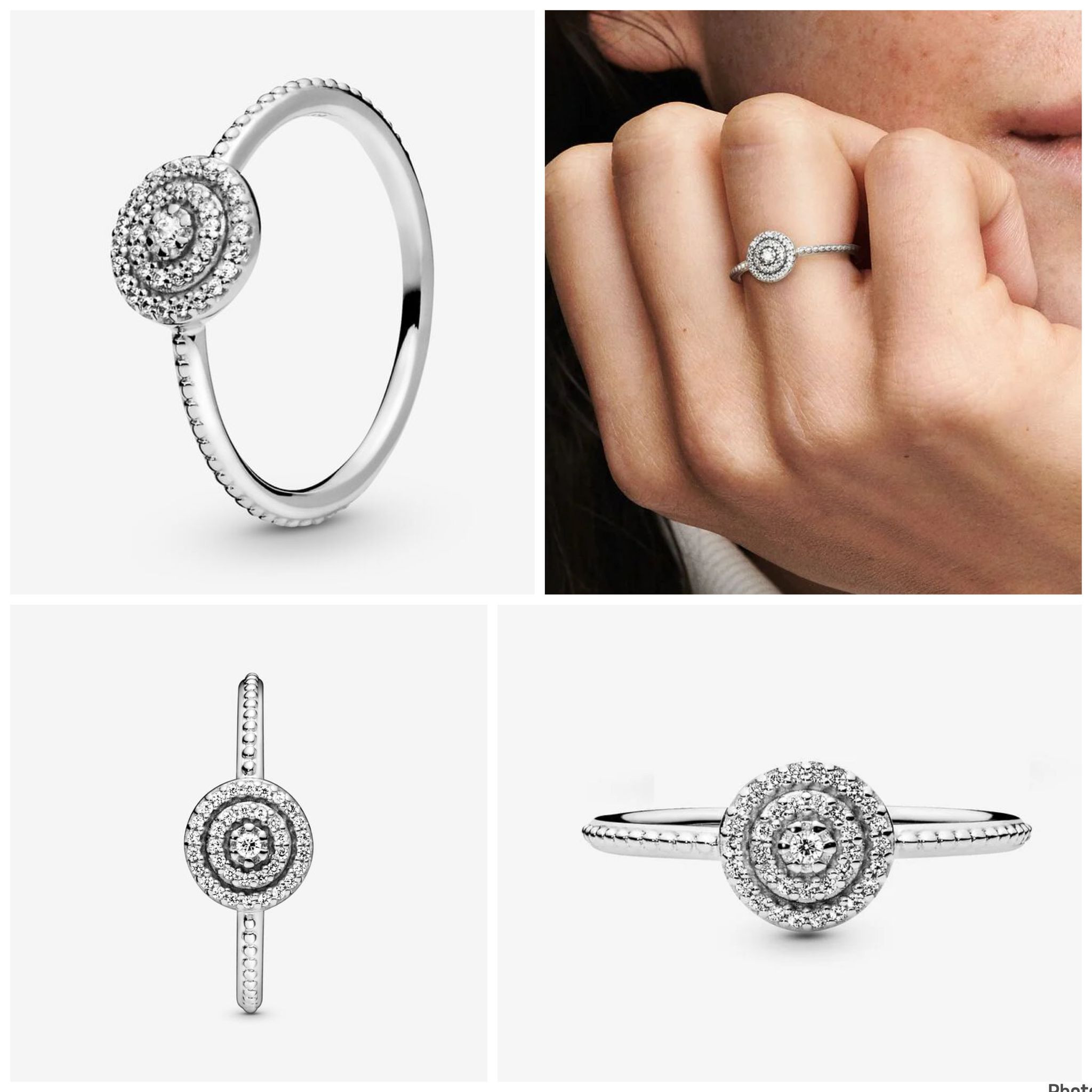 Pandora Ring - Elegant Sparkle - Size 54
