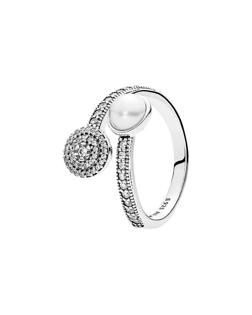 Pandora Ring - Crystal Luminous Glow - Size 50