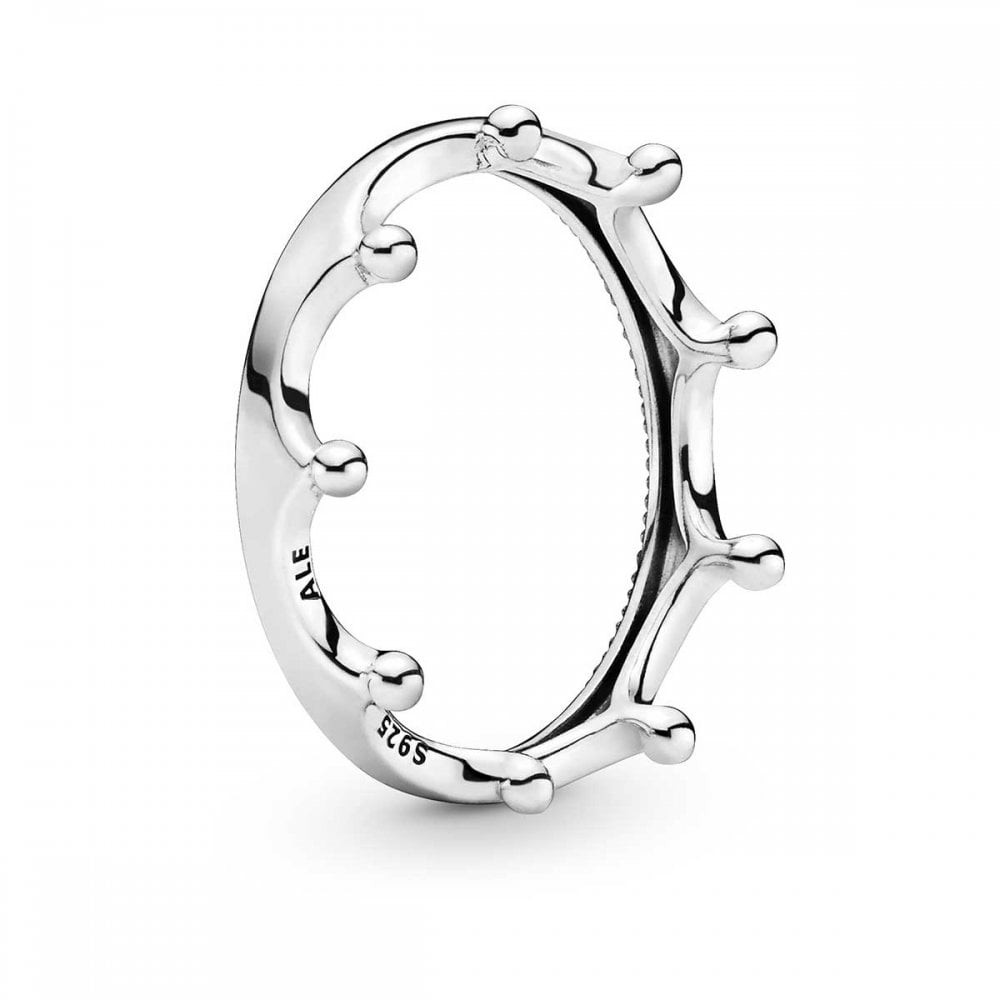 Pandora Ring - Polished Crown - Size 58