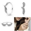 PANDORA RING - SPARKLING LEAVES - SIZE 52