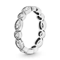 PANDORA RING - SILVER ALLURING BRILLIANT - SIZE 48