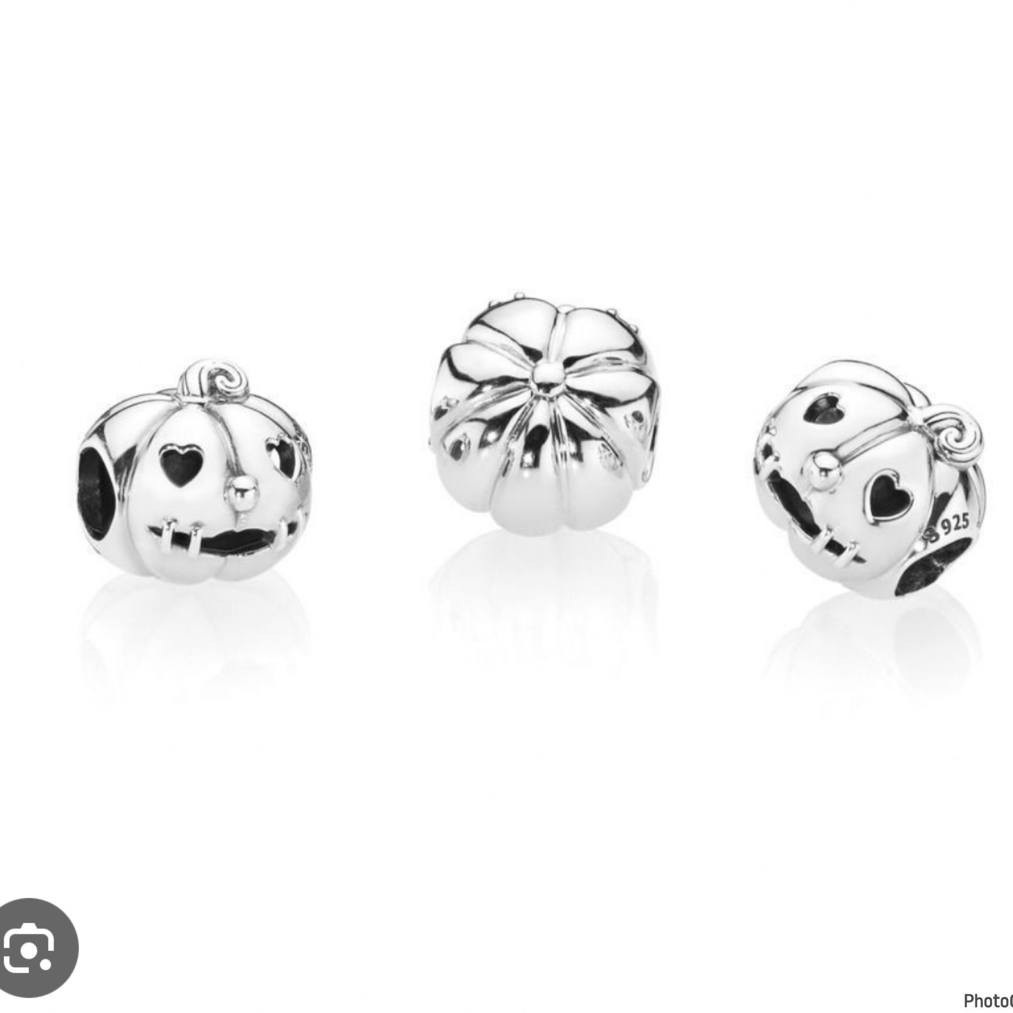 Pandora Charm - Pumpkin Halloween - One Size