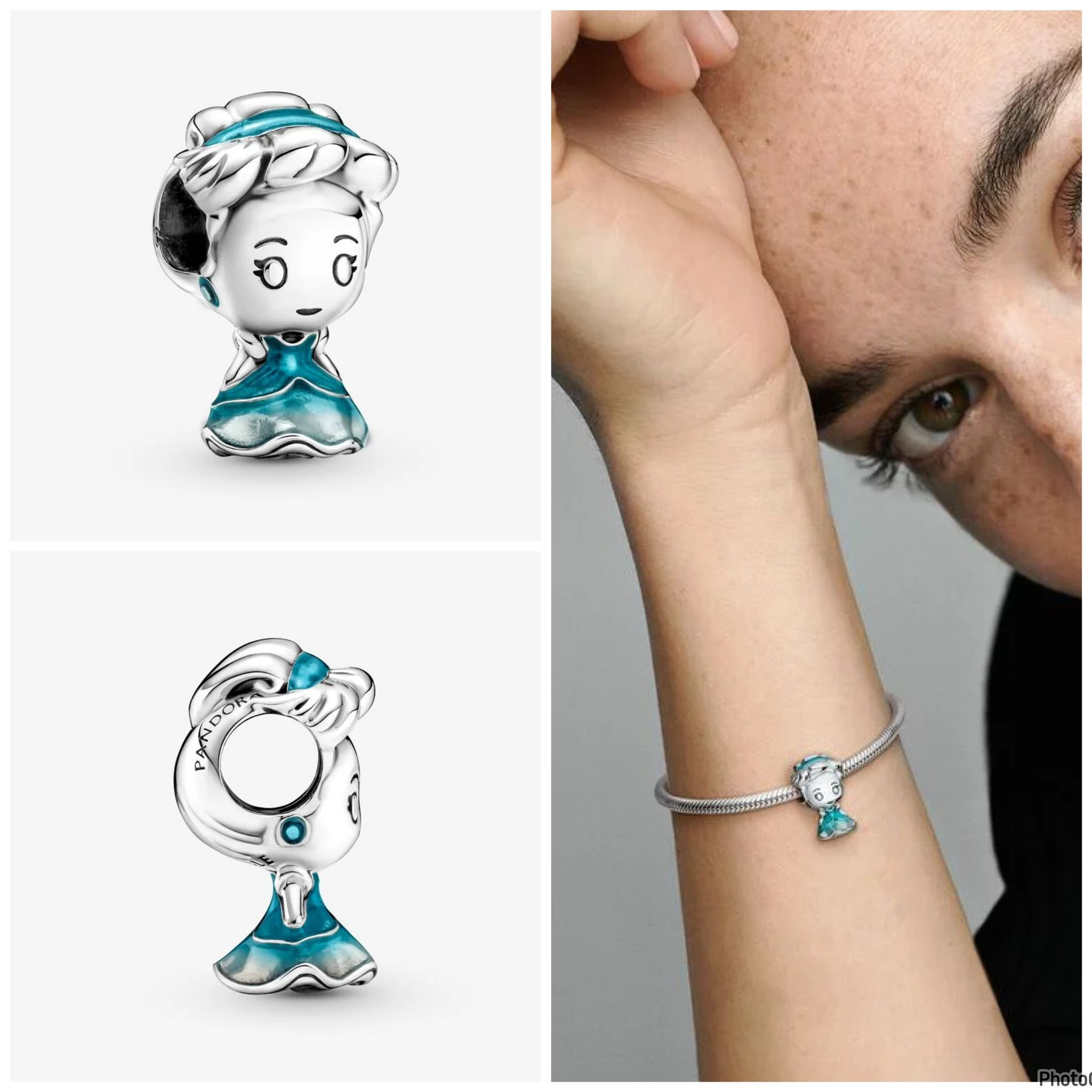 Pandora Charm - Disney Princess Cinderella - One Size