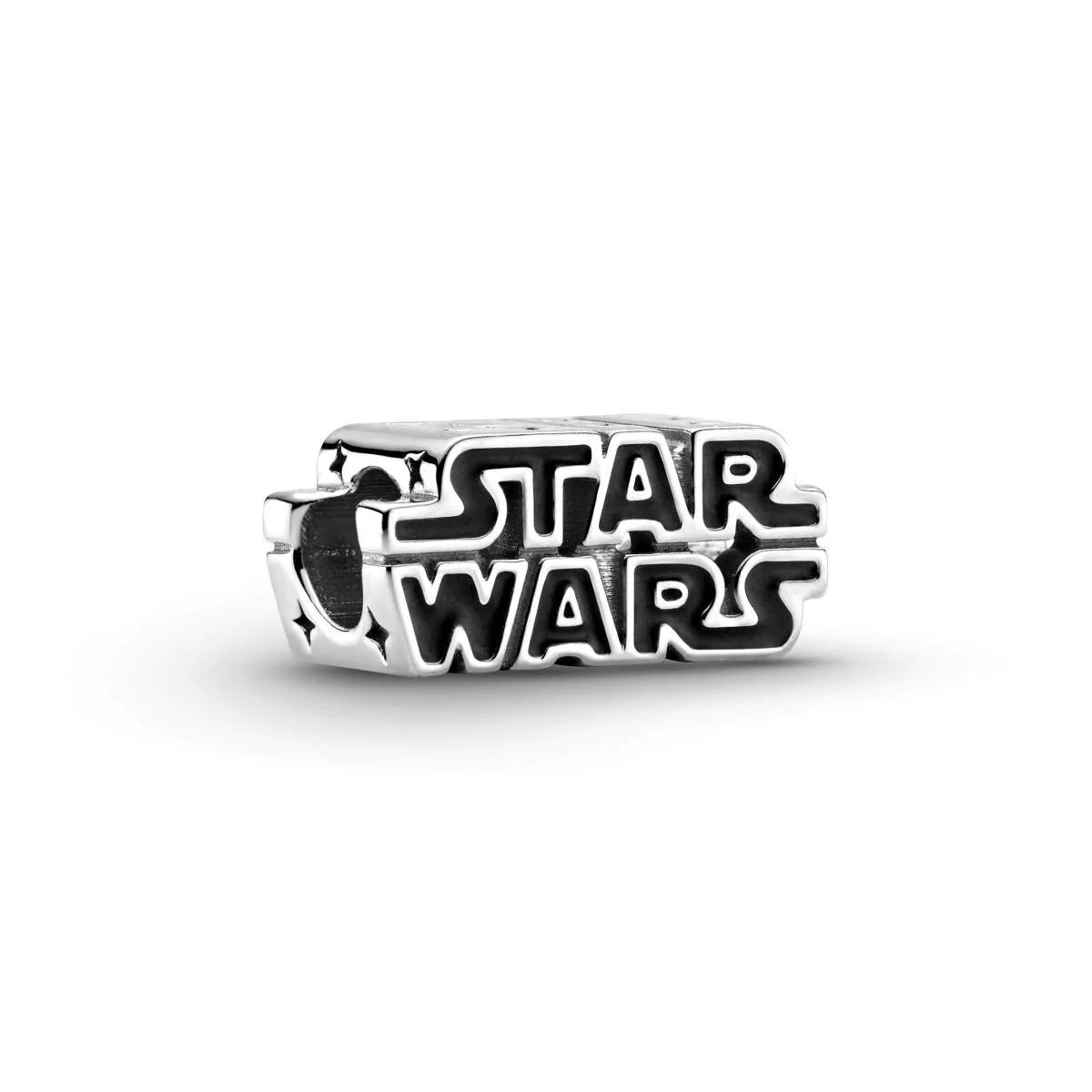 Pandora Charm - Star Wars Silver 3D Logo - One Size 799246C01