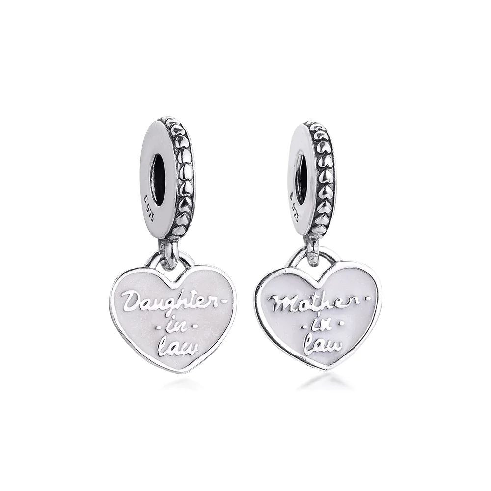 Pandora Charm - Daughter & Mother in Law Split Dangle - One Size 799321C01