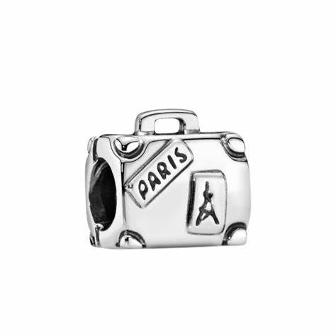 Pandora Charm - Adventure Suitcase - One Size