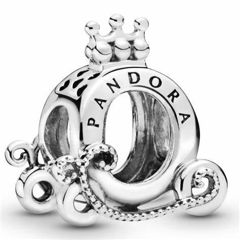 Pandora Charm - Polished Crown O Carriage 798323 - One Size