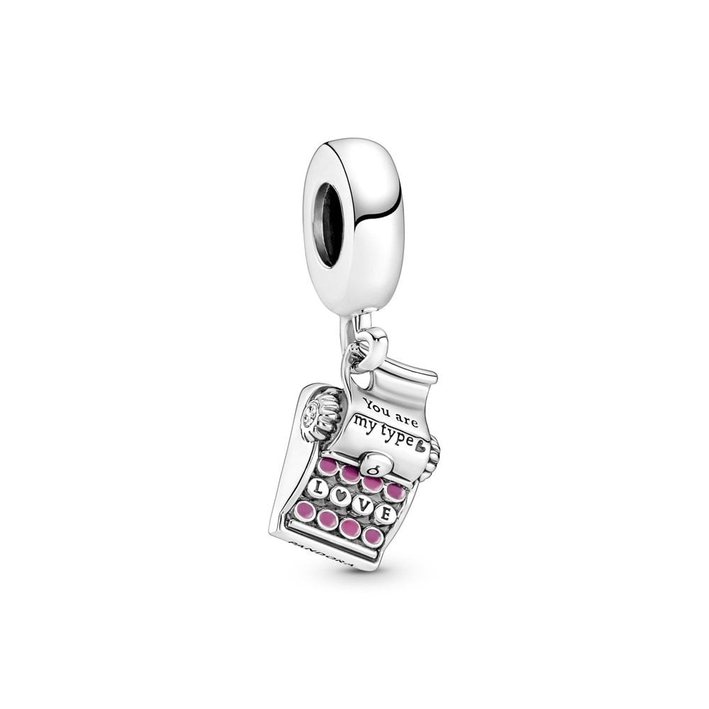 Pandora Charm - Typewriter - One Size