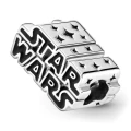 Pandora Charm - Star Wars Silver 3D Logo - One Size 799246C01