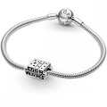 Pandora Charm - Star Wars Silver 3D Logo - One Size 799246C01