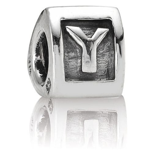 Pandora Alphabet Charm - Alphabet Y - One Size