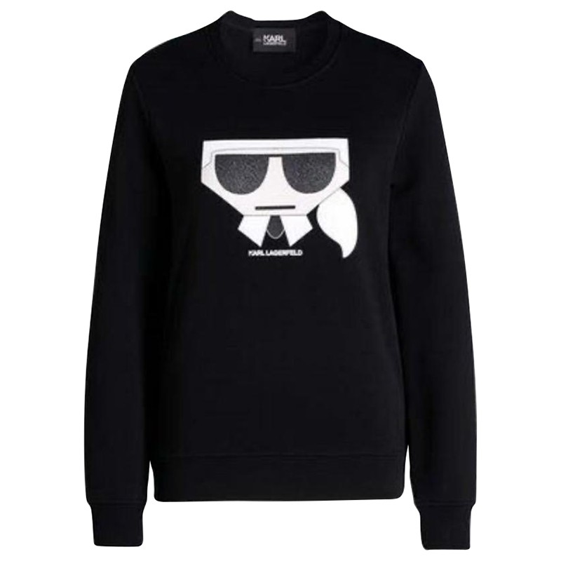 Karl Lagerfeld K/kocktail Sweatshirt 203W1800 - Black - Size XL