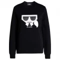 Karl Lagerfeld K/kocktail Sweatshirt 203W1800 - Black - Size XL