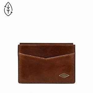 Fossil Card Holder - Dark Brown - One Size ML4223201