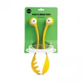 OTOTO PASTA SERVER MONSTER - YELLOW - ONE SIZE