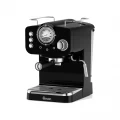 Swan Retro Pump 1100W Espresso Coffee Machine SK22110BN - Black - H31.5 x W20 x D28.5cm
