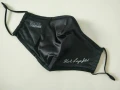 KARL LAGERFELD FACE MASK - BLACK - ONE SIZE