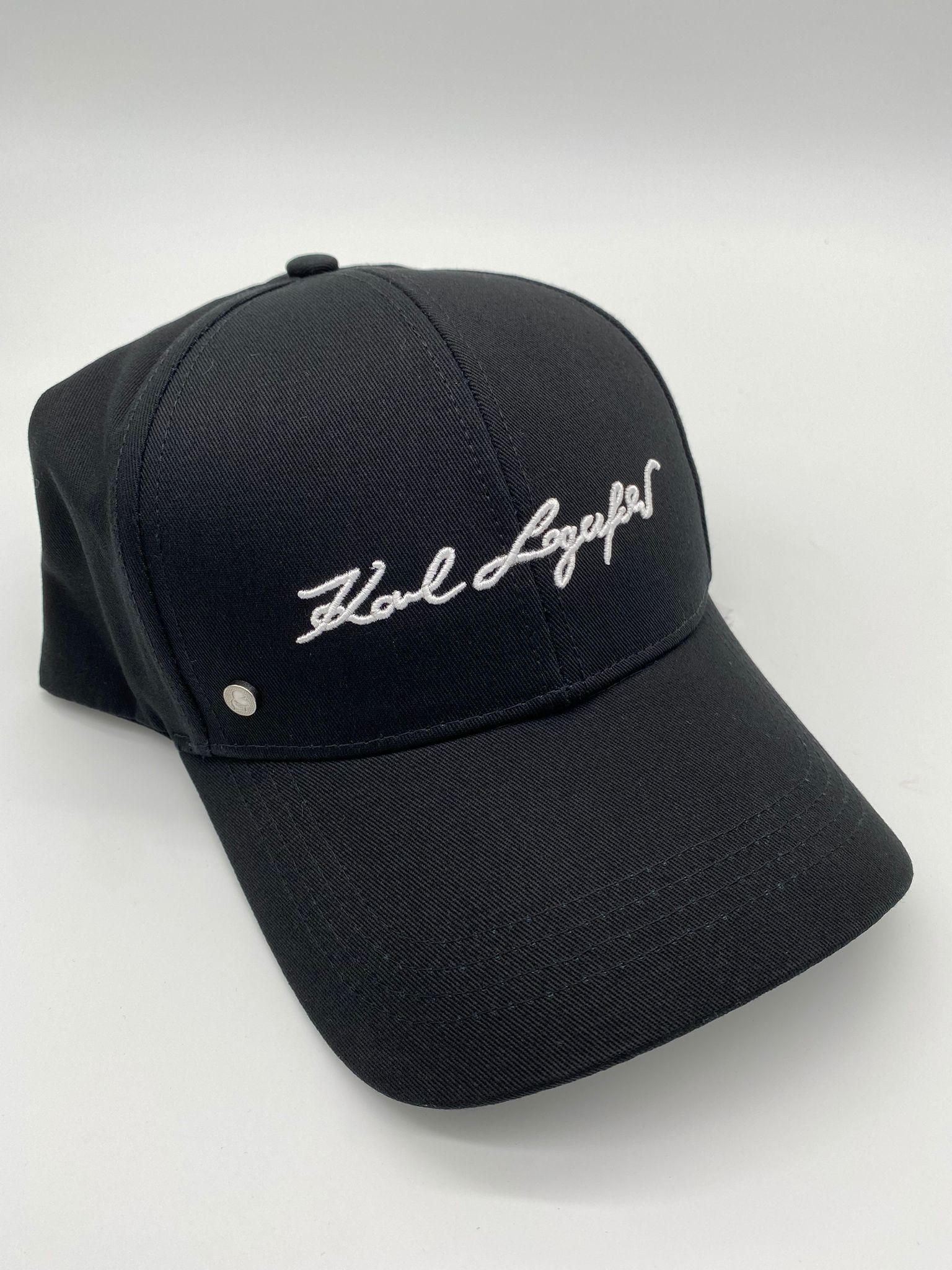 Karl Lagerfeld Signature Cap - Black - One Size