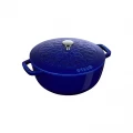 Staub Marmite Lily Drawing 112192691B - Dark Blue - 26cm