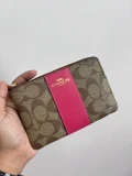 Coach Wrislet - Khaki Strawberry - One Size 16cm X 11cm X 1.5cm