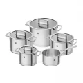 ZWILLING VITALITY COOKWARE SET - STAINLESS STEEL - SET OF 5