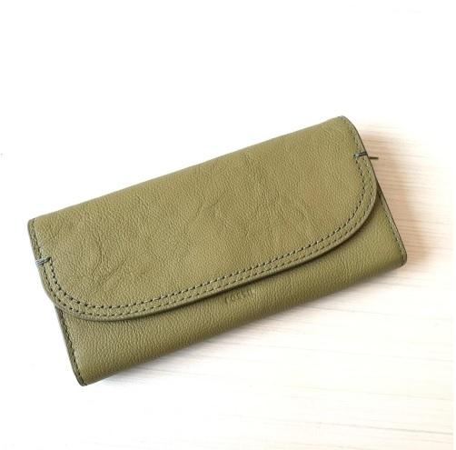 Fossil Women's Wallets - Olive Long - Long Purse