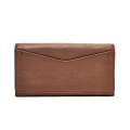 Fossil Caroline RFID Continental Flap Brown Wallet SL7554200