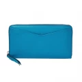 Fossil Caroline RFID Zip Wallet Cerulean SL7354977