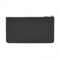 Fossil Preston Flap Leather Clutch Purse Black SL7347001