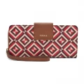 Fossil Madison Zip Clutch Red Multi SWL2292995