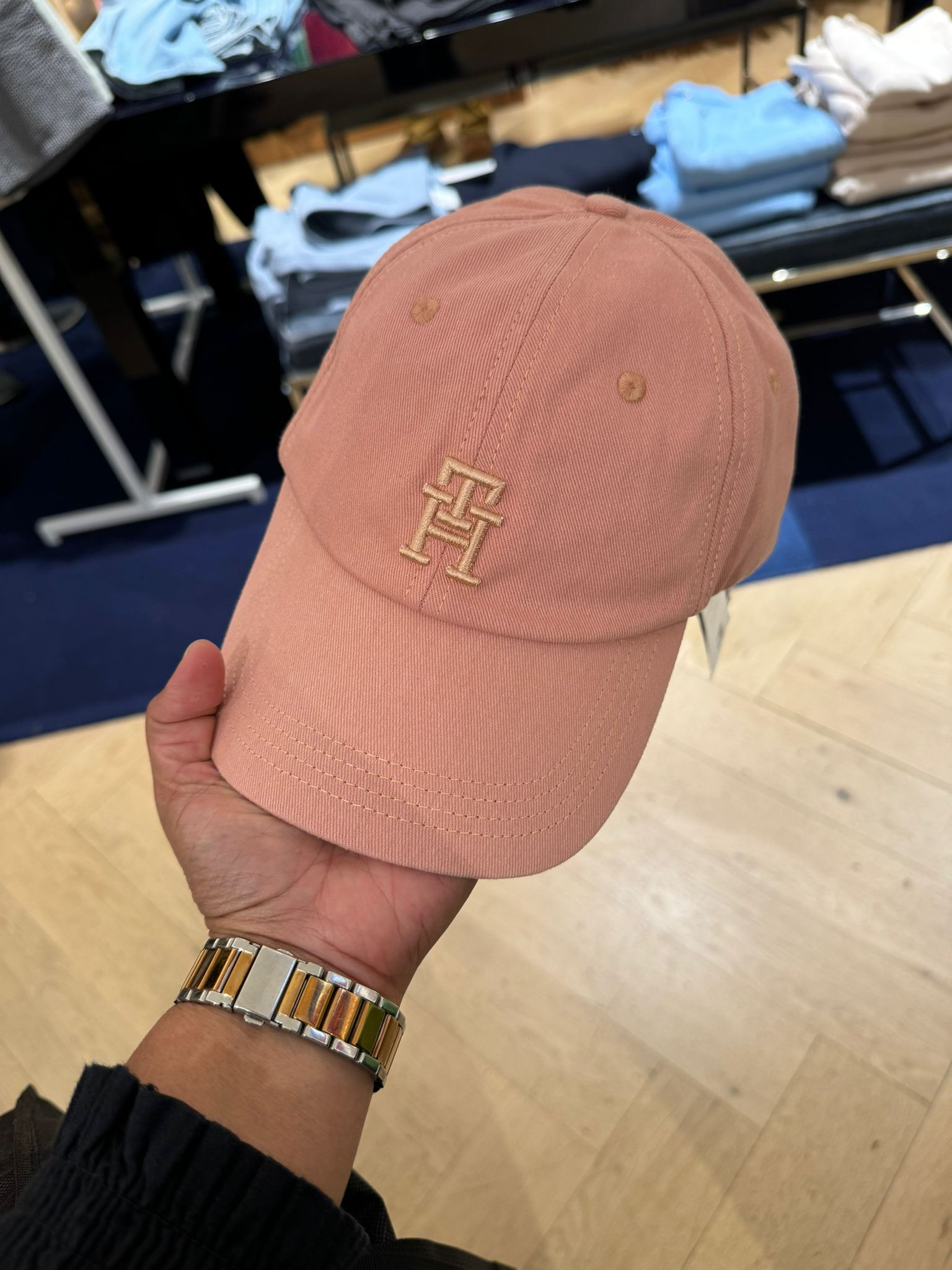 Tommy Hilfiger Flag Soft Caps - Pink - One Size