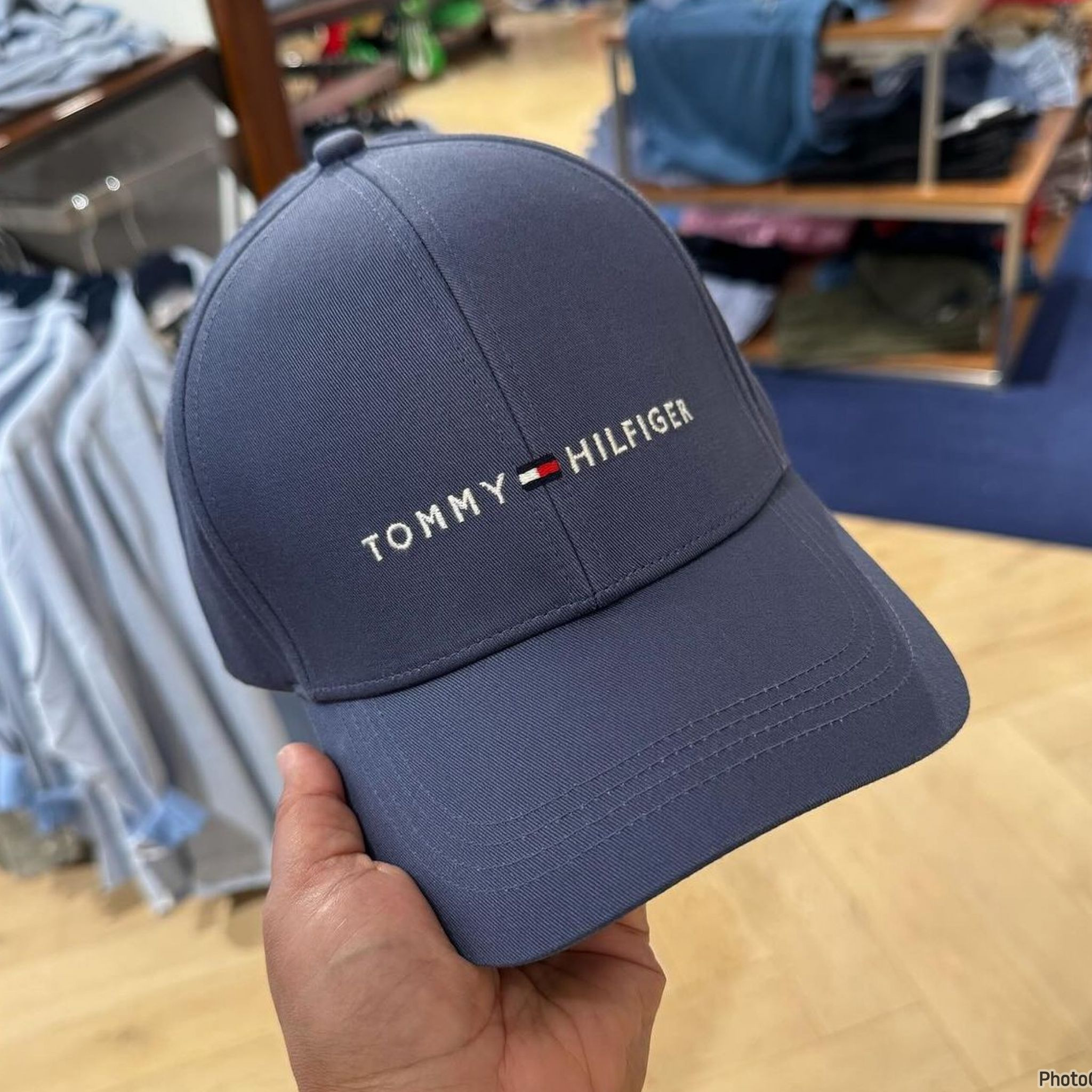 AzuraMart Tommy Hilfiger Skyline Caps Faded Indigo One Size