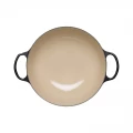 Le Creuset Signature Marmite / Round Stew Pot - Matte Black - 22cm (Sand Inner)
