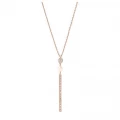 FOSSIL NECKLACE - ROSE GOLD-TONE BRASS - JOA00568791